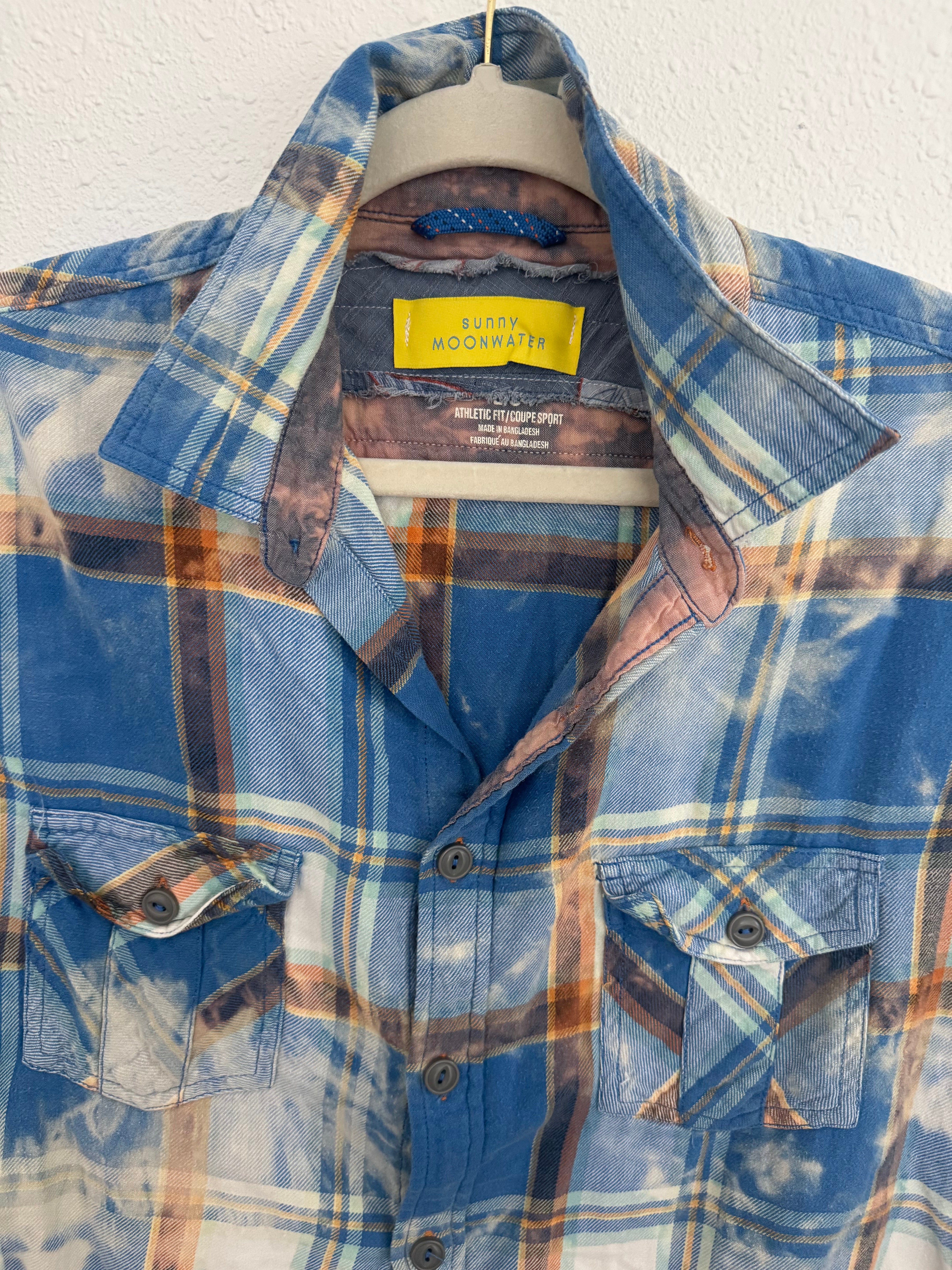Upcycled Flannel Top