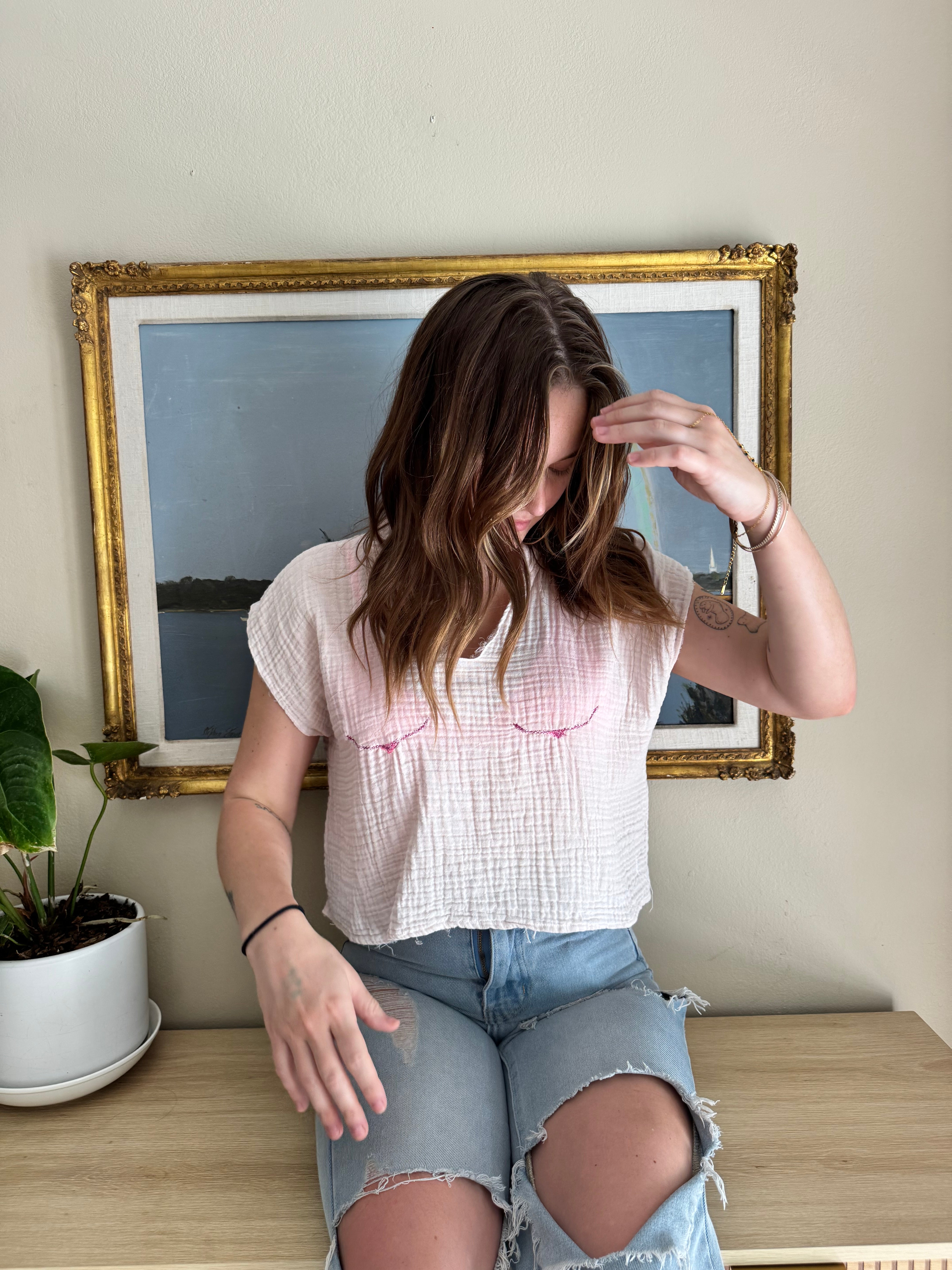 Boobie Boxy Top