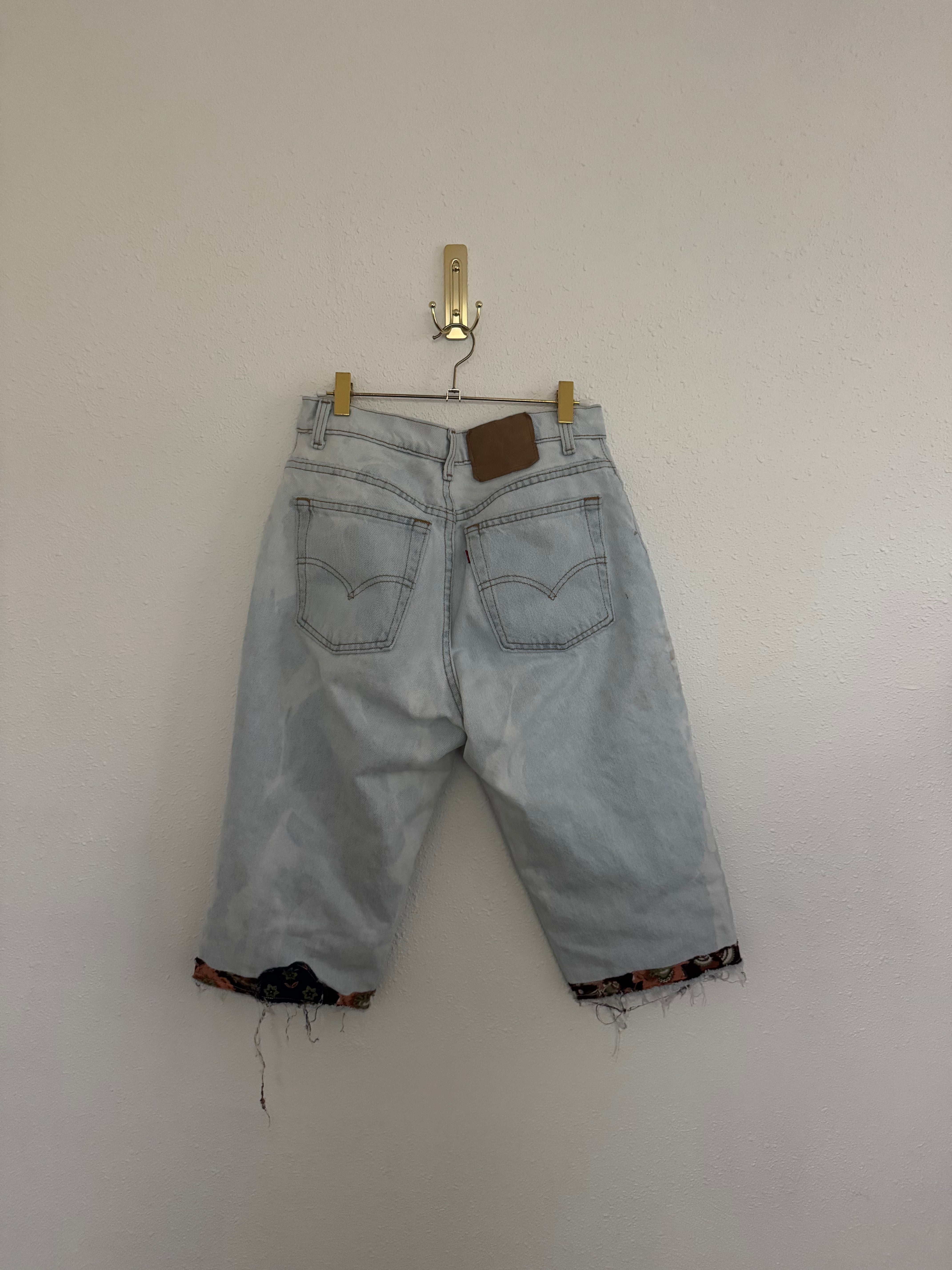 Upcycled Levi’s jeans