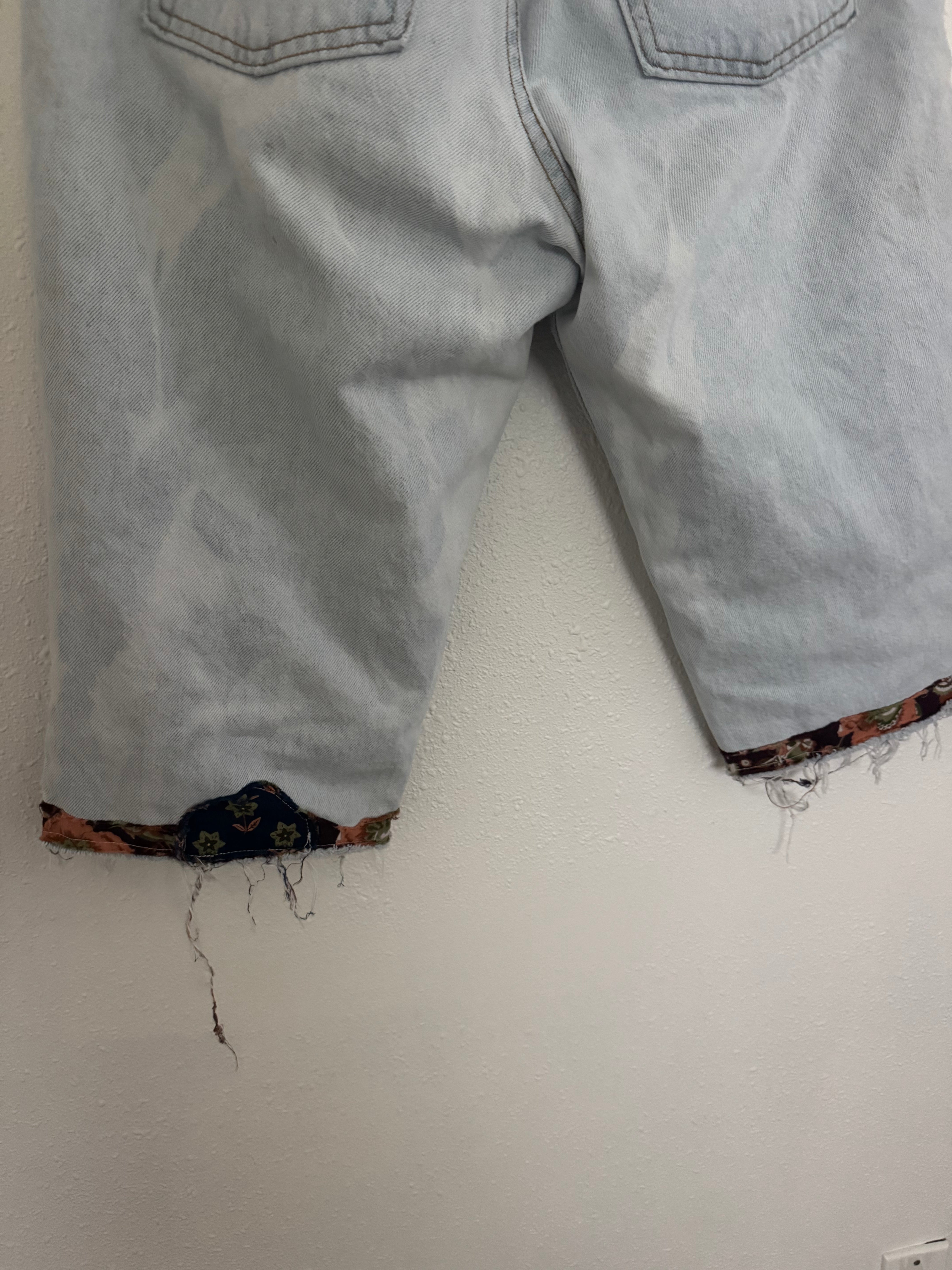 Upcycled Levi’s jeans